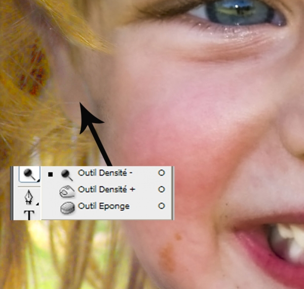 Creation of Mudy face: Step 6